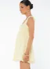 Carlita Mini Dress Yellow sold by Princess Polly