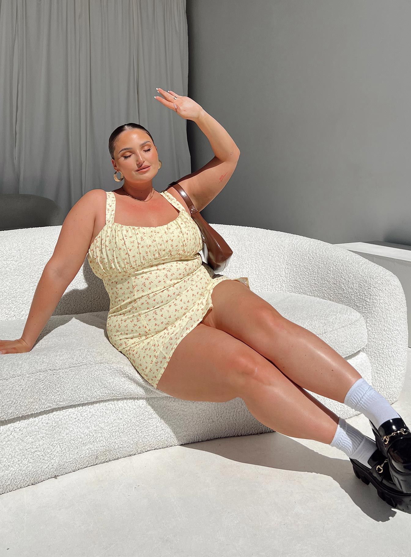 Freya Mini Dress Curve sold by Princess Polly product image thumbnail 3