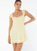 Carlita Mini Dress Yellow sold by Princess Polly