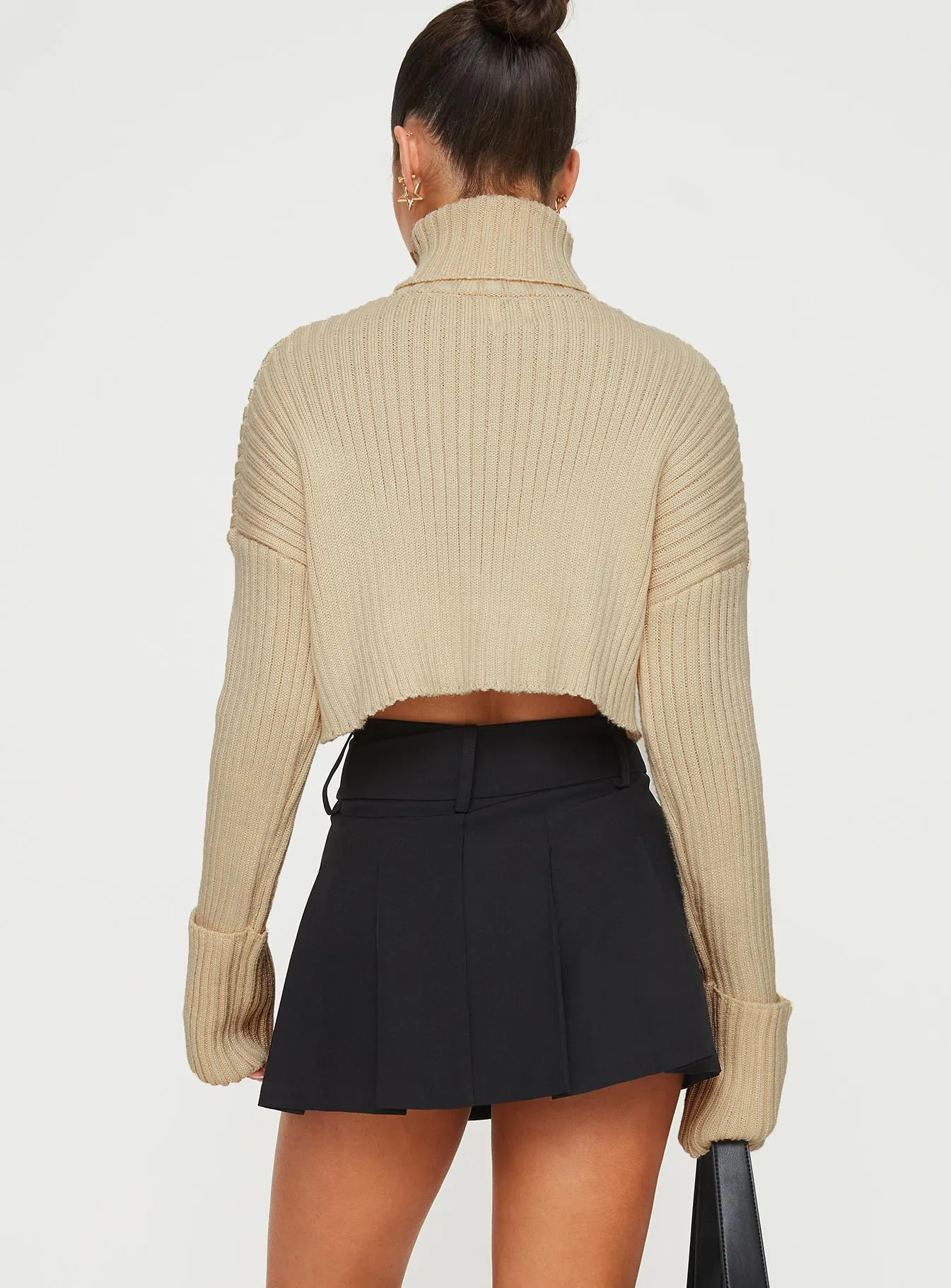 Kinzlee Mini Skirt Black Petite sold by Princess Polly product image thumbnail 5