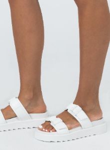 Ma Belle Sandals All White sold by Princess Polly