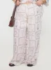 Sun Dream Pant Cream / Multi Curve sold by Princess Polly