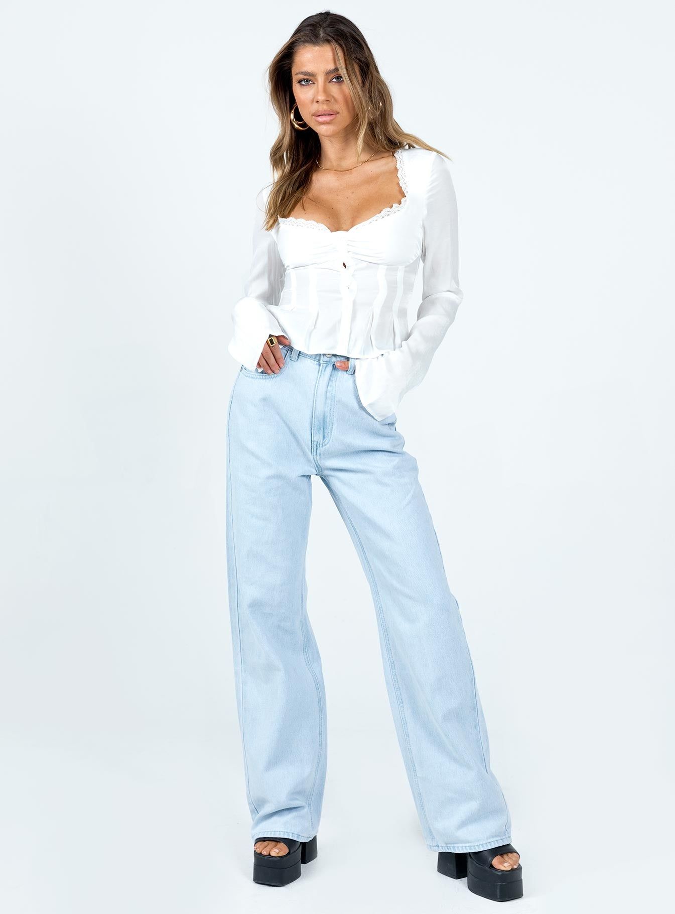 Lil Sweetheart Top Ivory sold by Princess Polly product image thumbnail 3