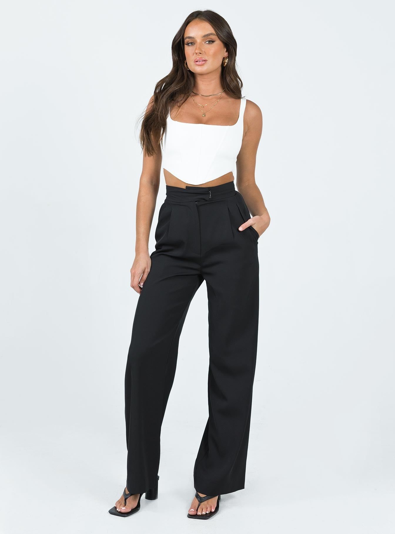Regence Pants Black sold by Princess Polly product image thumbnail 2