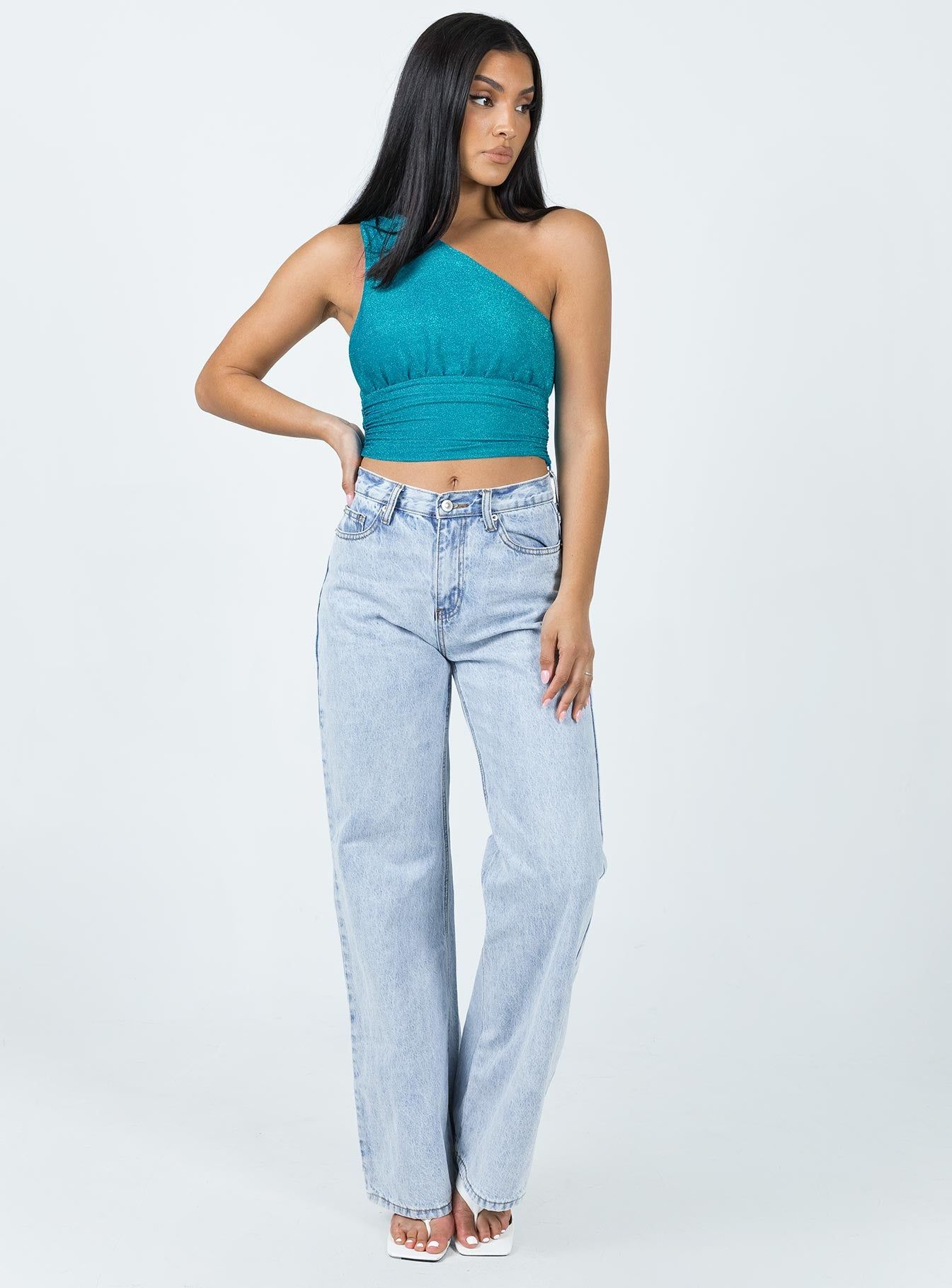 Petrie Top Blue sold by Princess Polly product image thumbnail 3