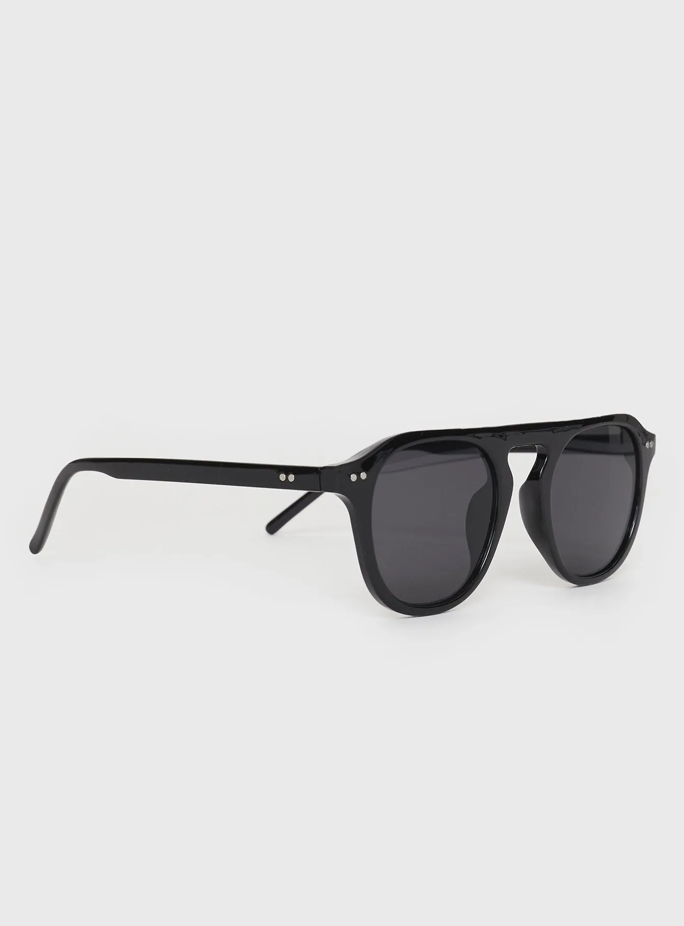 Matilda Sunglasses Black sold by Princess Polly product image thumbnail 3