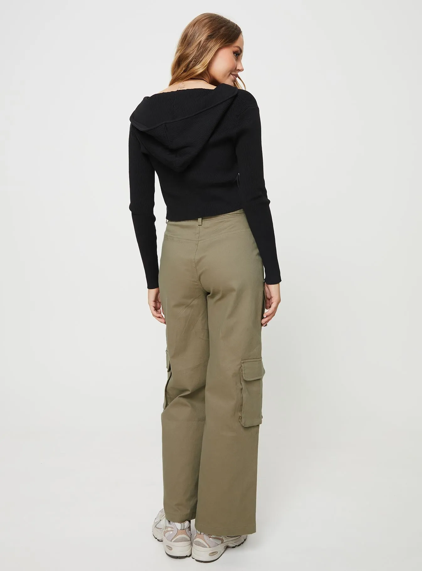 Locket Utility Cargo Pants Olive sold by Princess Polly product image thumbnail 5