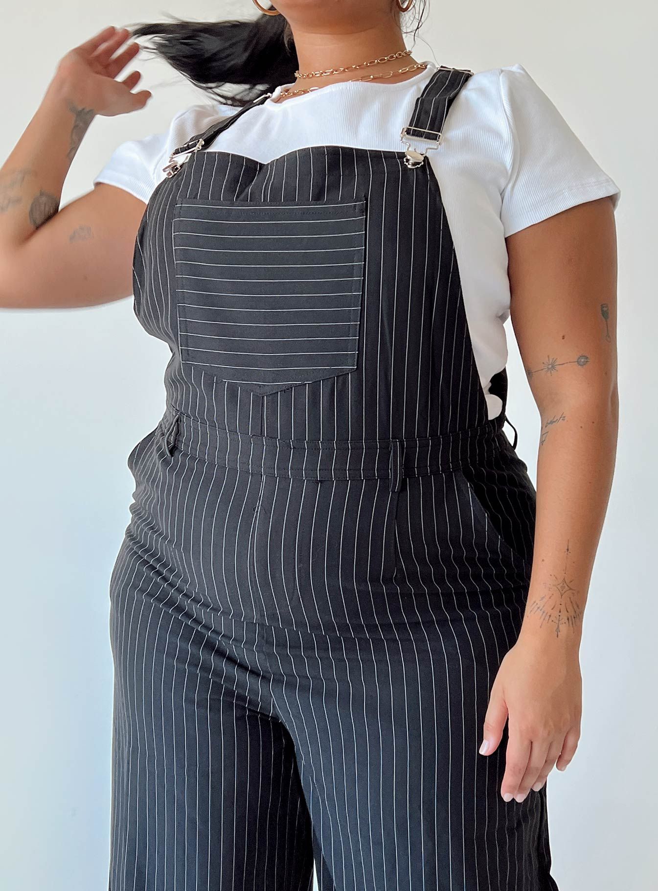 Hayden Overalls Black Curve sold by Princess Polly