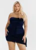 Donelli Mini Dress Navy Curve sold by Princess Polly