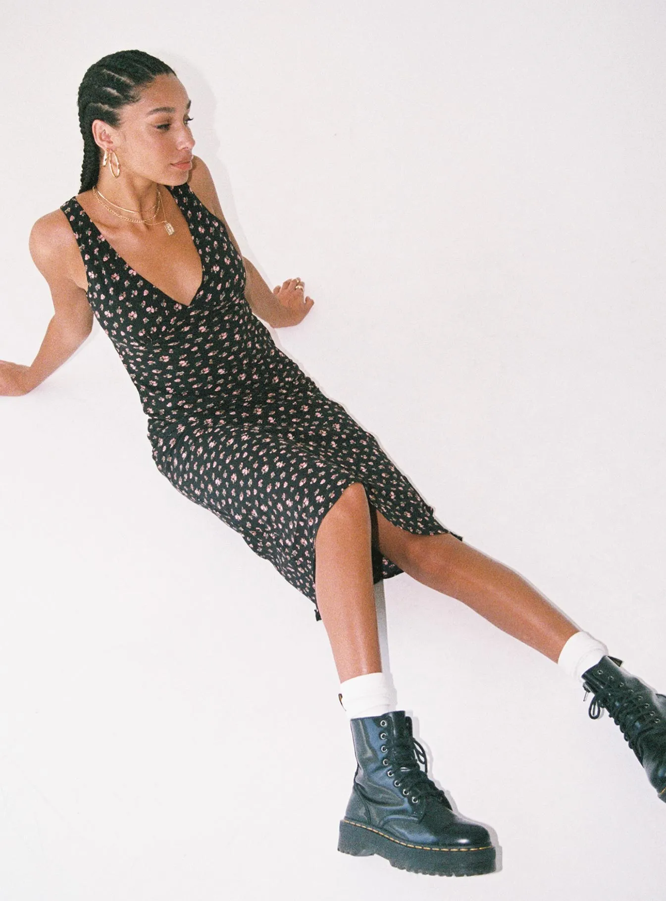 Sariah Maxi Dress Black Petite sold by Princess Polly