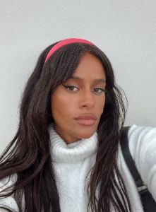 Bratitude Headband Hot Pink sold by Princess Polly