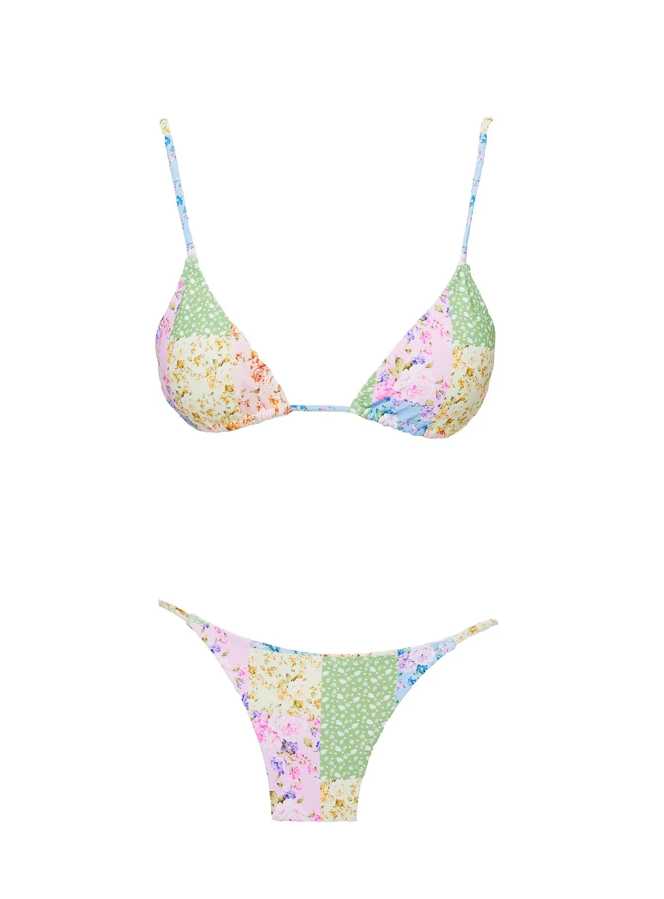 Emma Triangle Bikini Top Multi sold by Princess Polly product image thumbnail 5