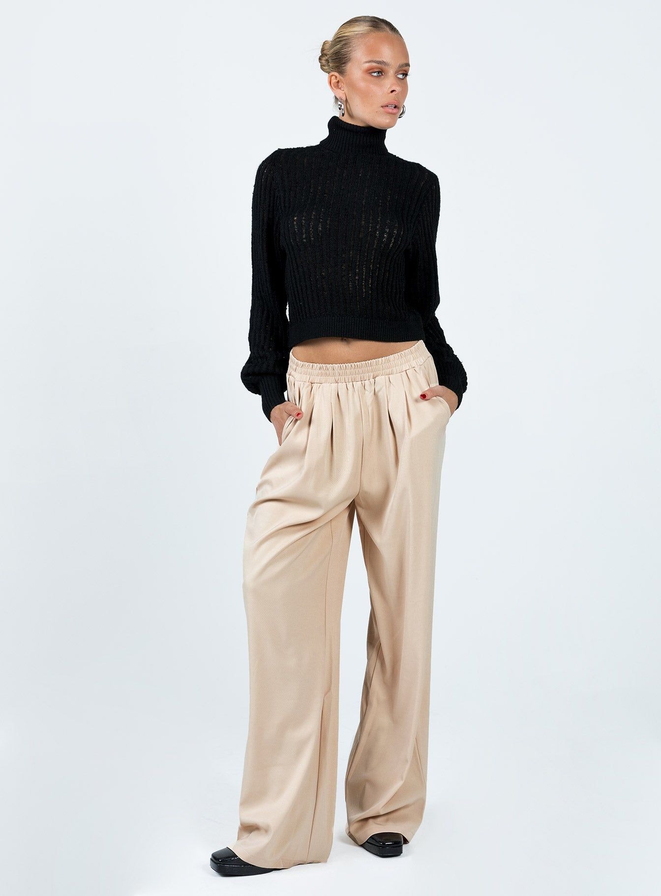 Wexler Pants Cream sold by Princess Polly product image thumbnail 3