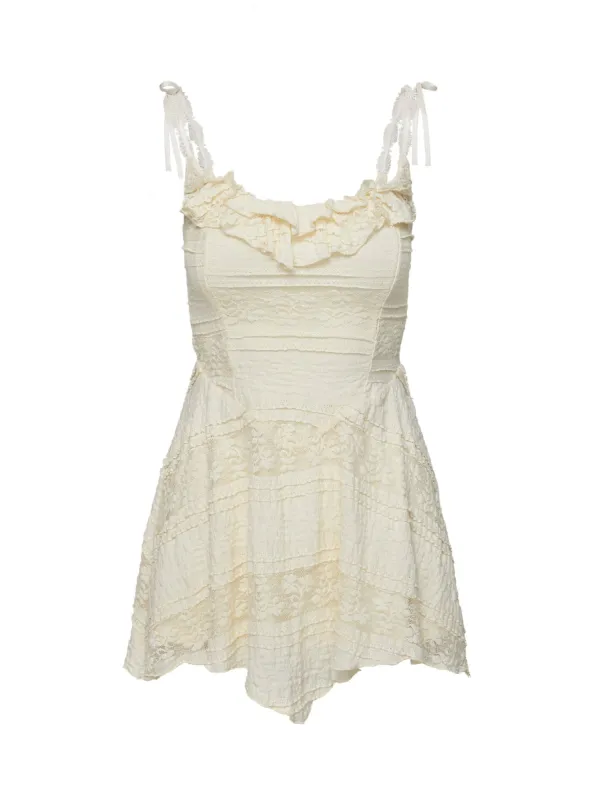 Dwyer Mini Dress Cream | Parallel