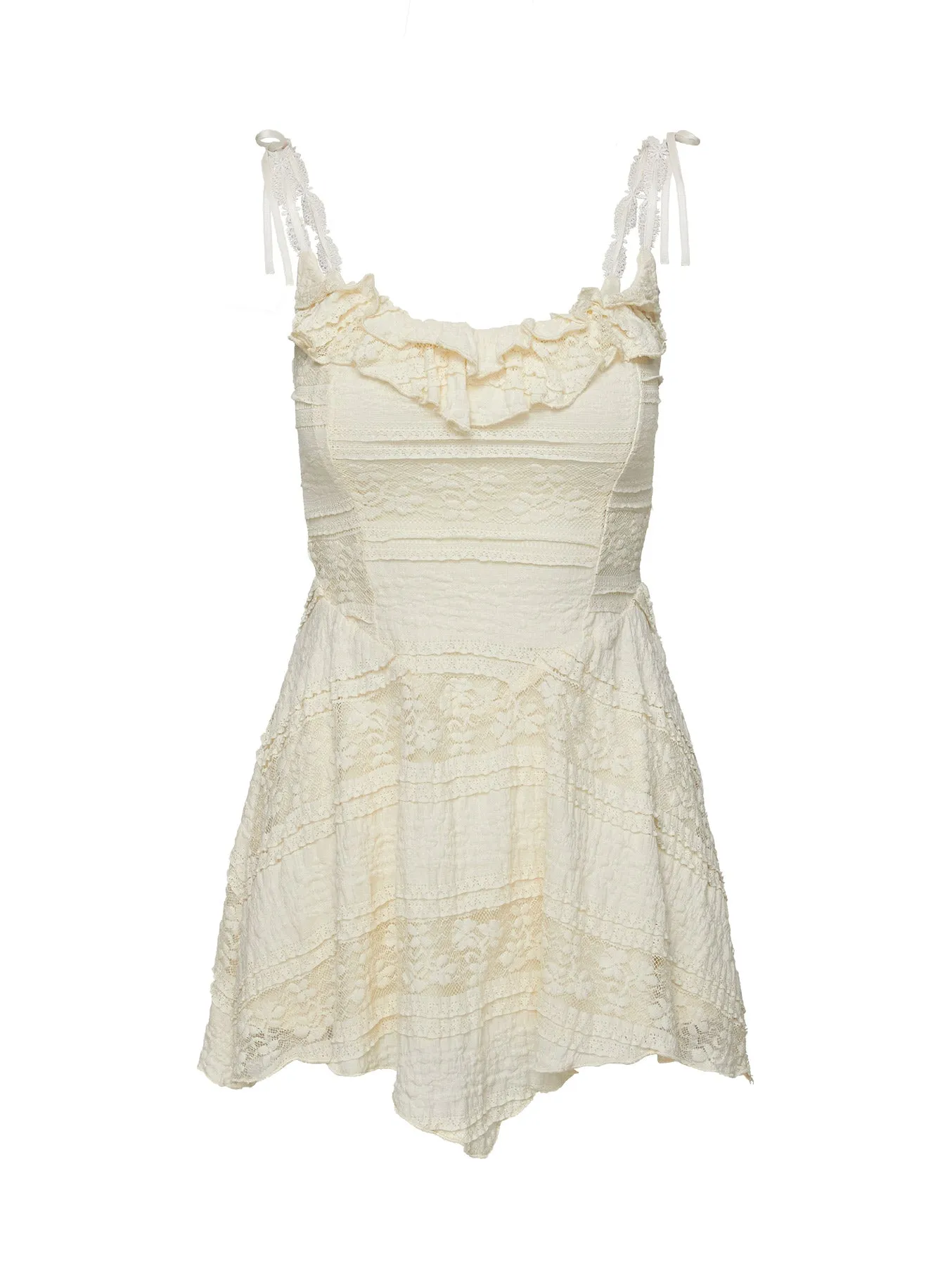 Dwyer Mini Dress Cream sold by Princess Polly product image thumbnail 5