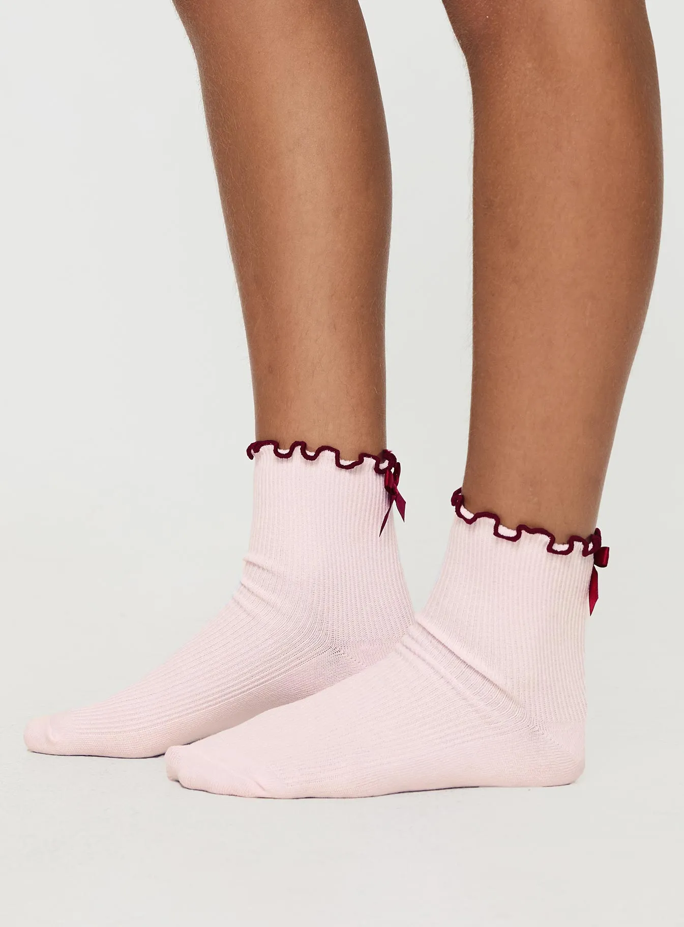 Lanter Socks Pink / Red sold by Princess Polly product image thumbnail 3