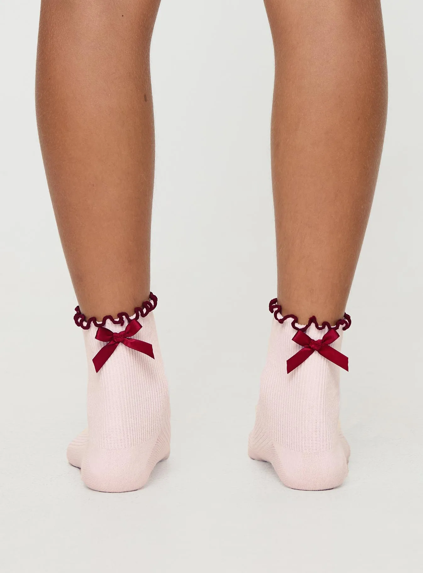 Lanter Socks Pink / Red sold by Princess Polly product image thumbnail 4