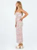 Tiarna Strapless Midi Dress Floral sold by Princess Polly