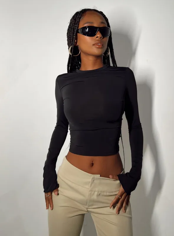 Prospect Top Black sold by Princess Polly