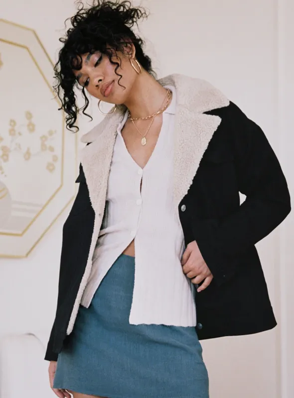 Nika Jacket Black sold by Princess Polly