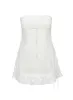 Molloy Strapless Mini Dress White sold by Princess Polly