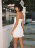 Molloy Strapless Mini Dress White sold by Princess Polly