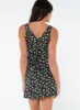 Nellie Mini Dress Black / Multi Floral sold by Princess Polly