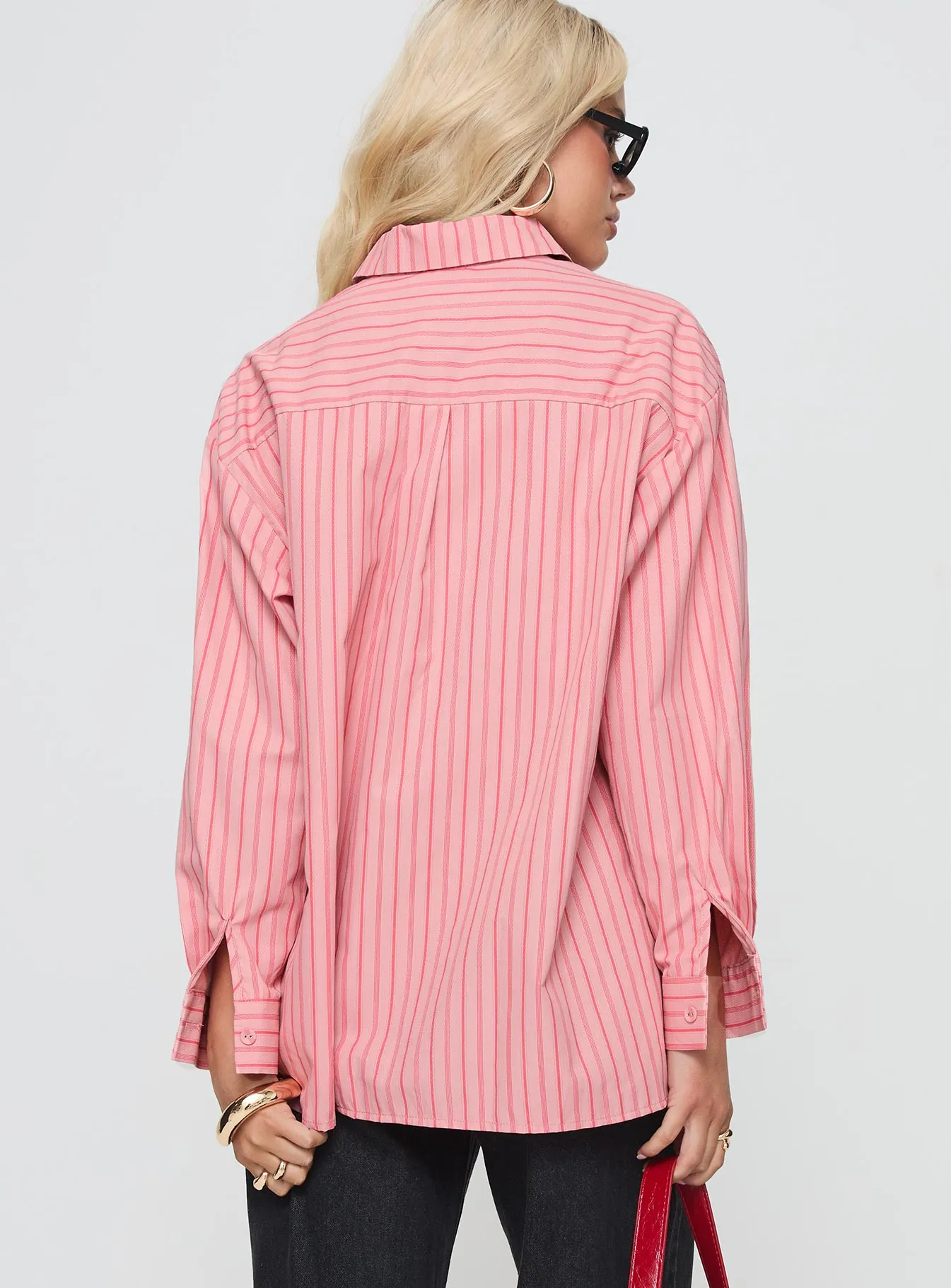 Cygnus Shirt Red Stripe sold by Princess Polly product image thumbnail 4