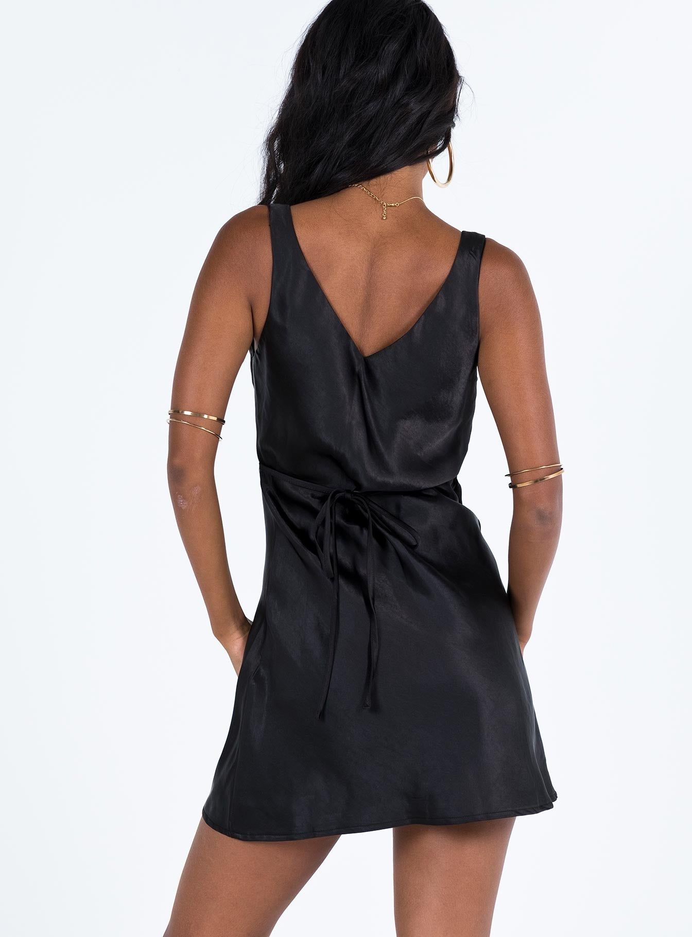 Norma Mini Dress Black sold by Princess Polly product image thumbnail 5