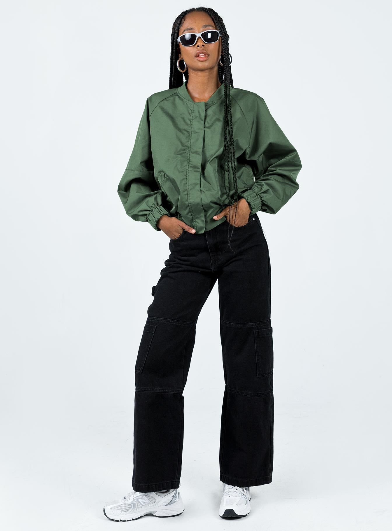 York Jacket Khaki sold by Princess Polly product image thumbnail 2