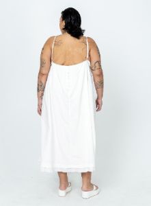 Empress Of Love Maxi Dress White Curve sold by Princess Polly