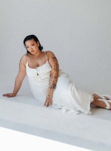 Empress Of Love Maxi Dress White Curve sold by Princess Polly