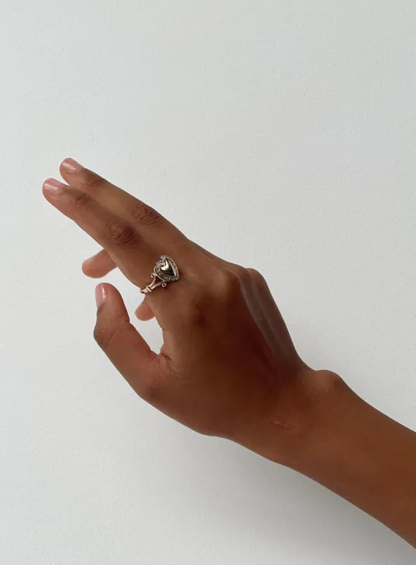 Lucano Ring Gold sold by Princess Polly