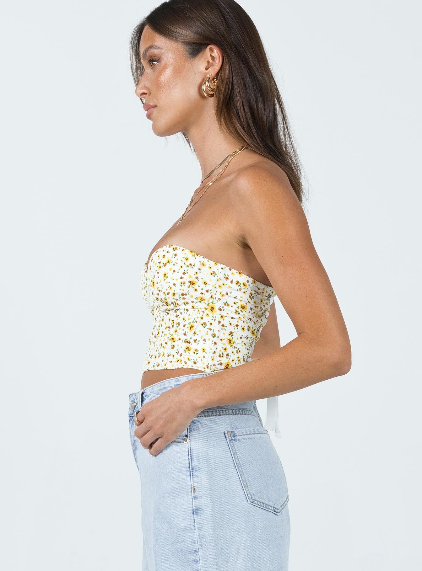 Endless Love Corset Top Floral sold by Princess Polly product image thumbnail 4