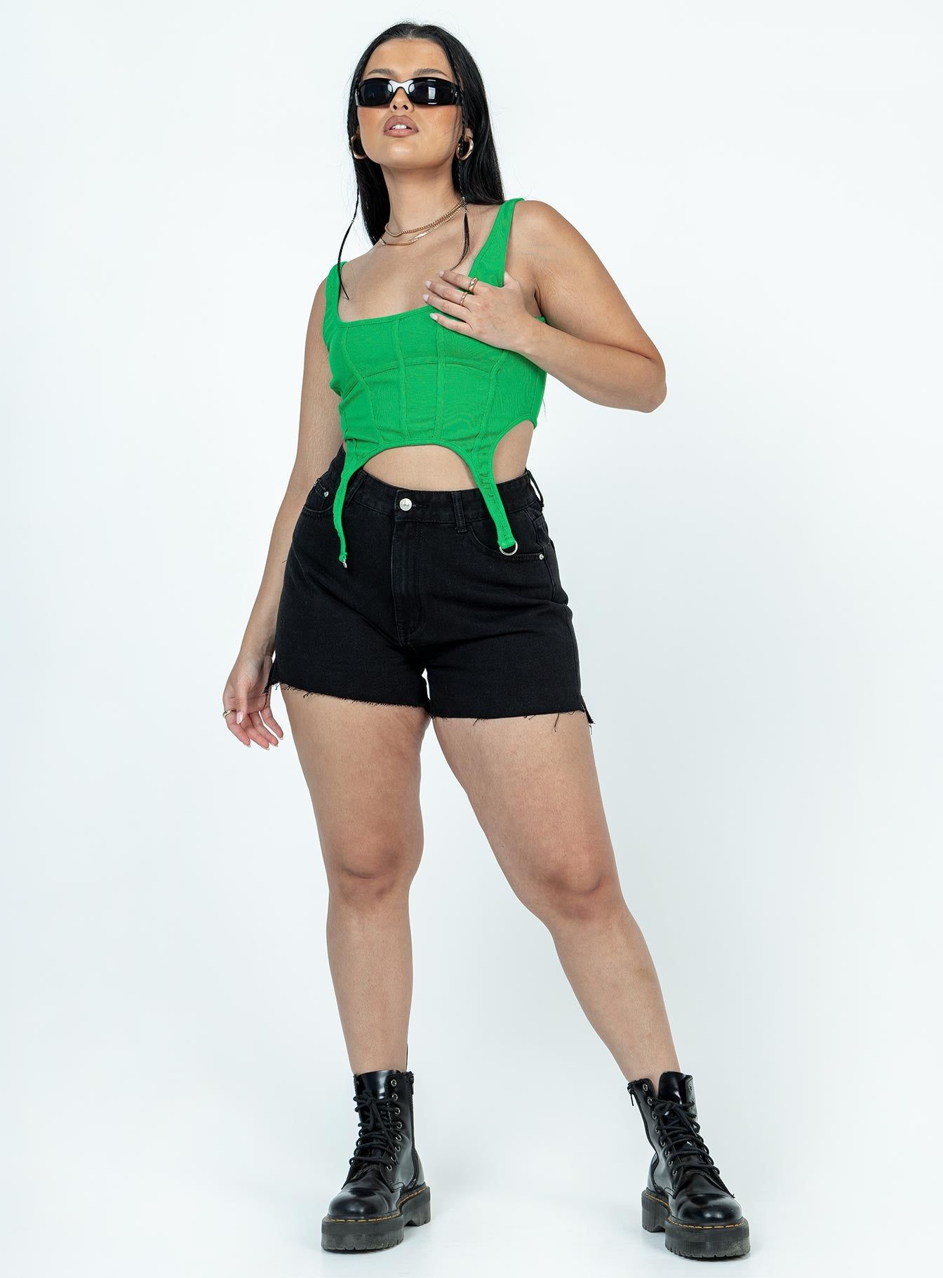 Mackenzie Top Green sold by Princess Polly product image thumbnail 3