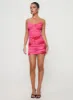 Stevens Mini Dress Pink Floral sold by Princess Polly