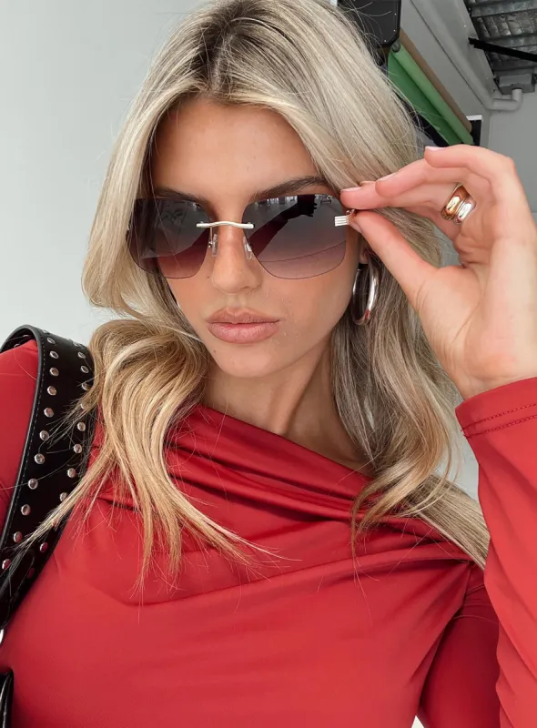 Iolanthe Sunglasses Multi sold by Princess Polly