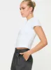 Harrish One Shoulder Top White sold by Princess Polly