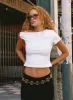 Harrish One Shoulder Top White sold by Princess Polly