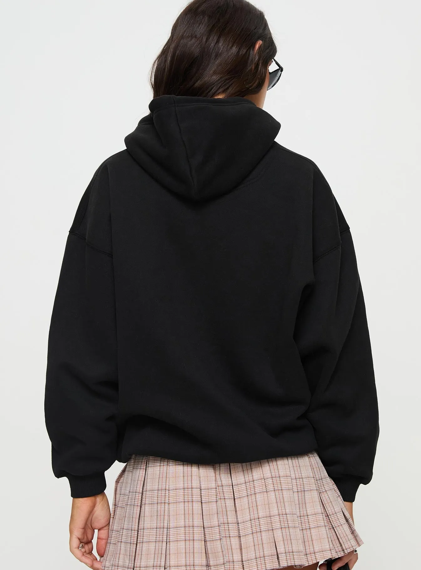 Alvon Hooded Sweatshirt Black sold by Princess Polly product image thumbnail 5