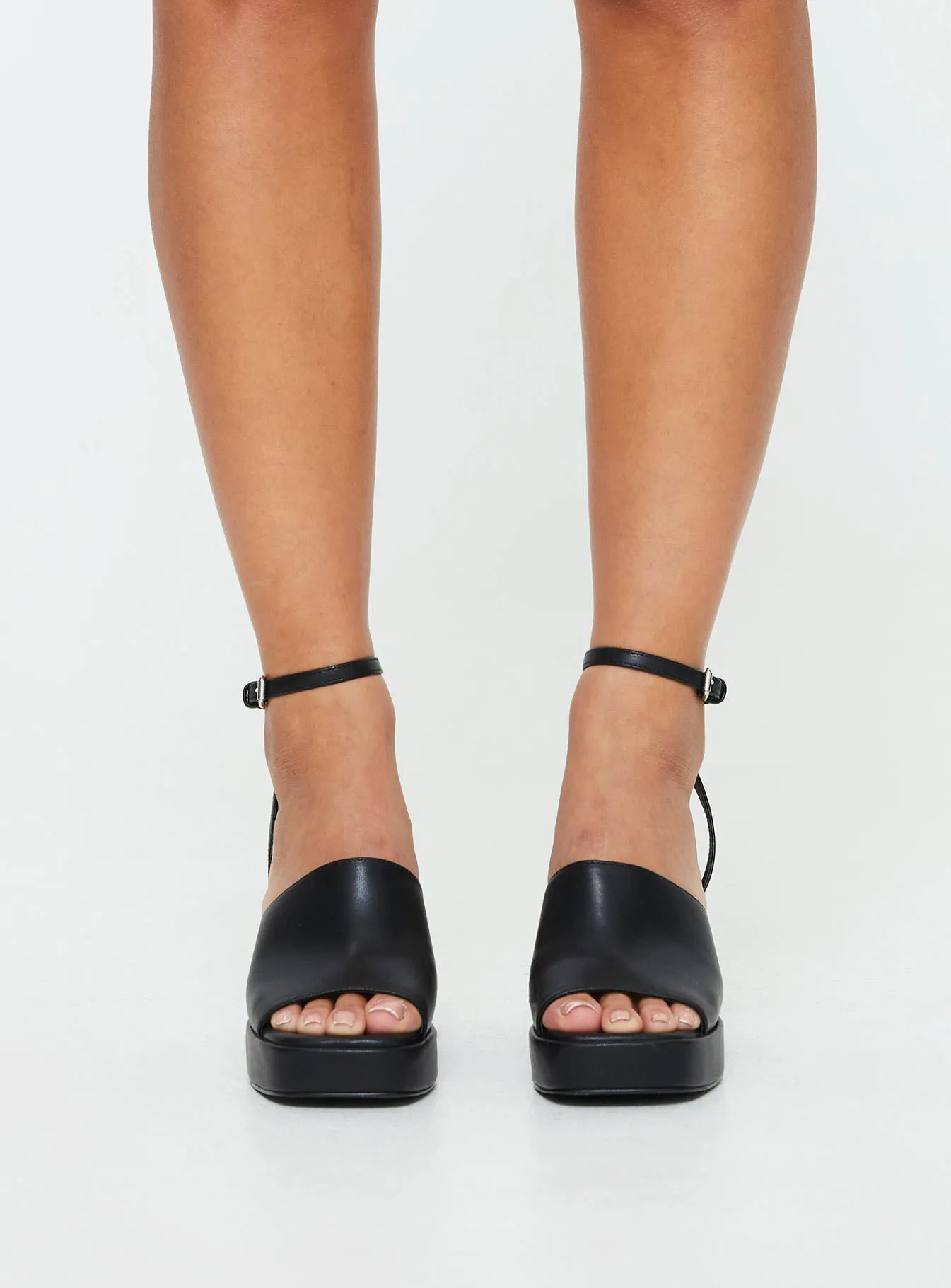 Rhiannon Heels Black sold by Princess Polly product image thumbnail 2