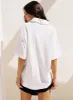 Goody Linen Button Front Top White sold by Princess Polly