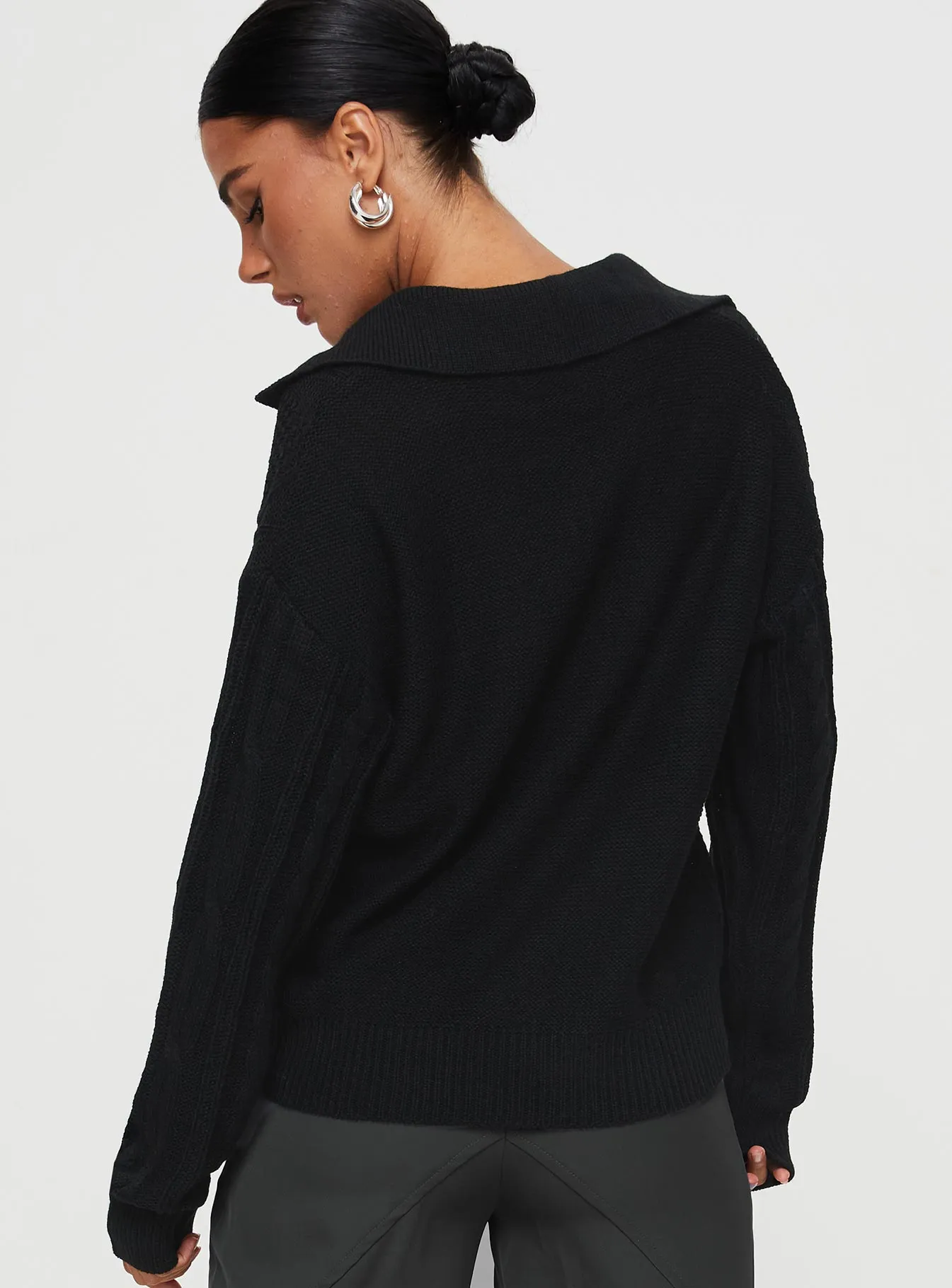 Symons Sweater Black sold by Princess Polly product image thumbnail 5