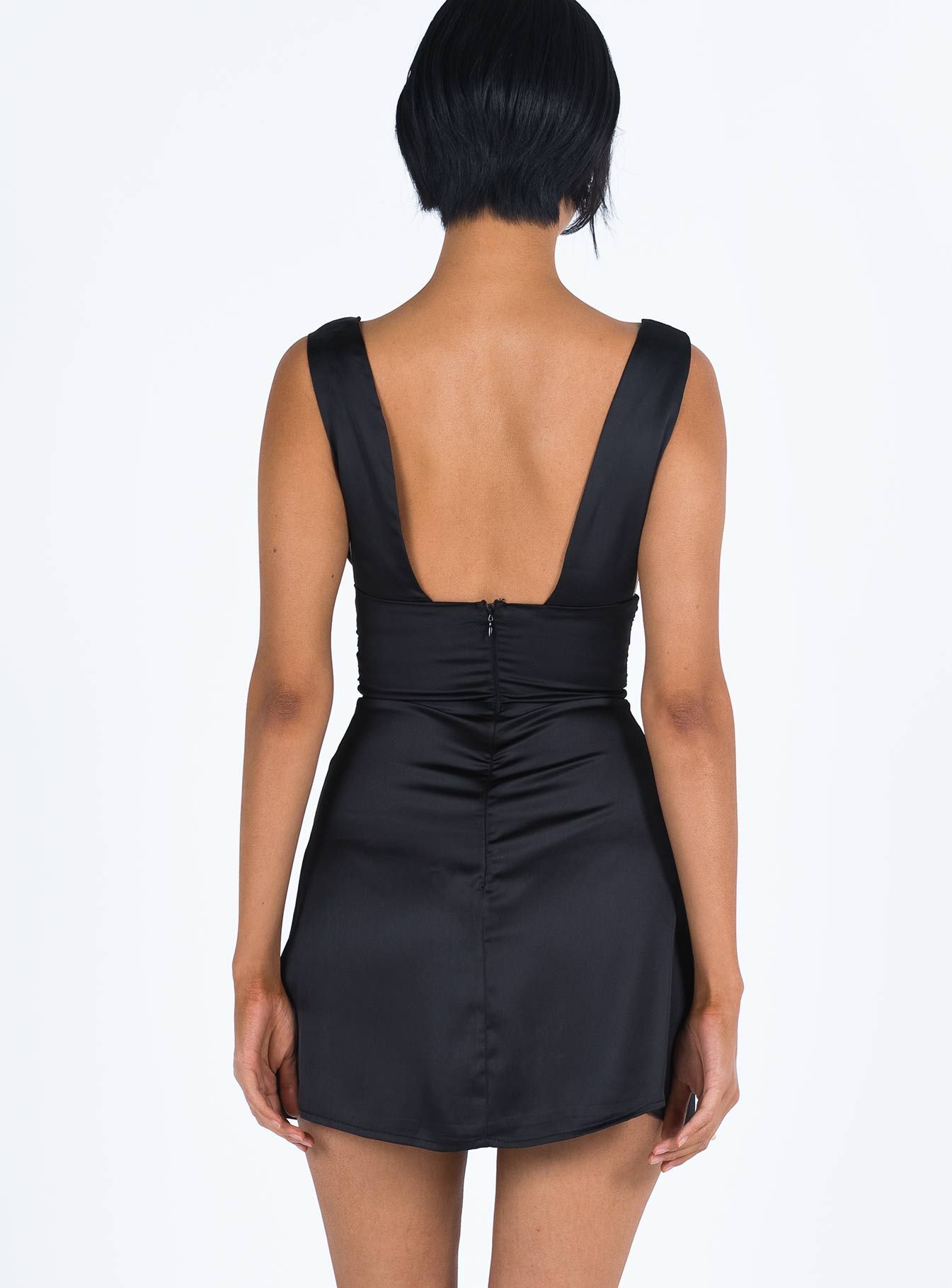 Alita Mini Dress Black sold by Princess Polly product image thumbnail 5