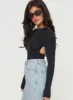 Gatewood Long Sleeve Bodysuit Black Petite sold by Princess Polly