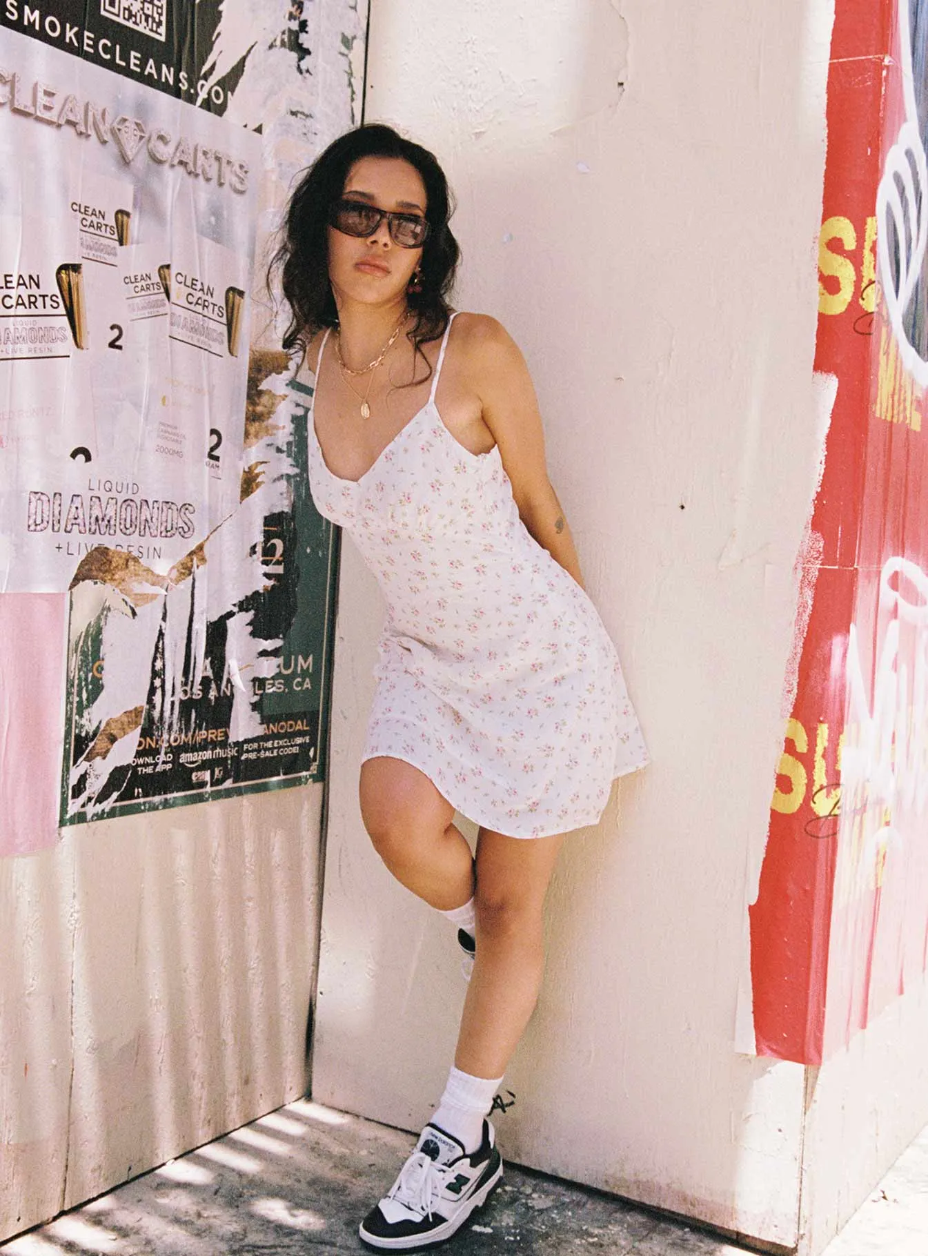 Jaye Mini Dress White Floral sold by Princess Polly product image thumbnail 2