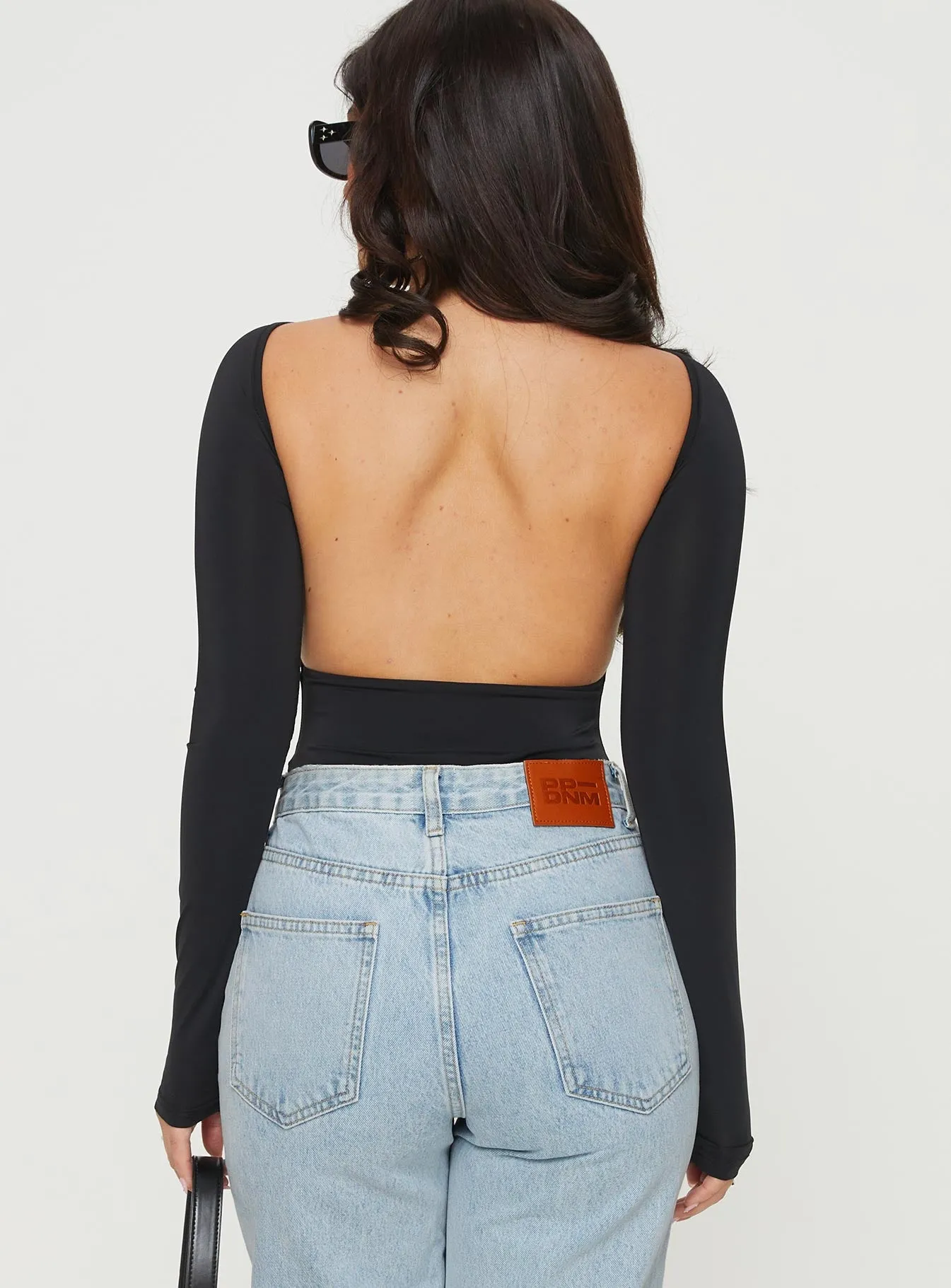 Gatewood Long Sleeve Bodysuit Black Petite sold by Princess Polly product image thumbnail 5