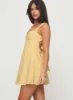 Mcbeath Mini Dress Yellow sold by Princess Polly