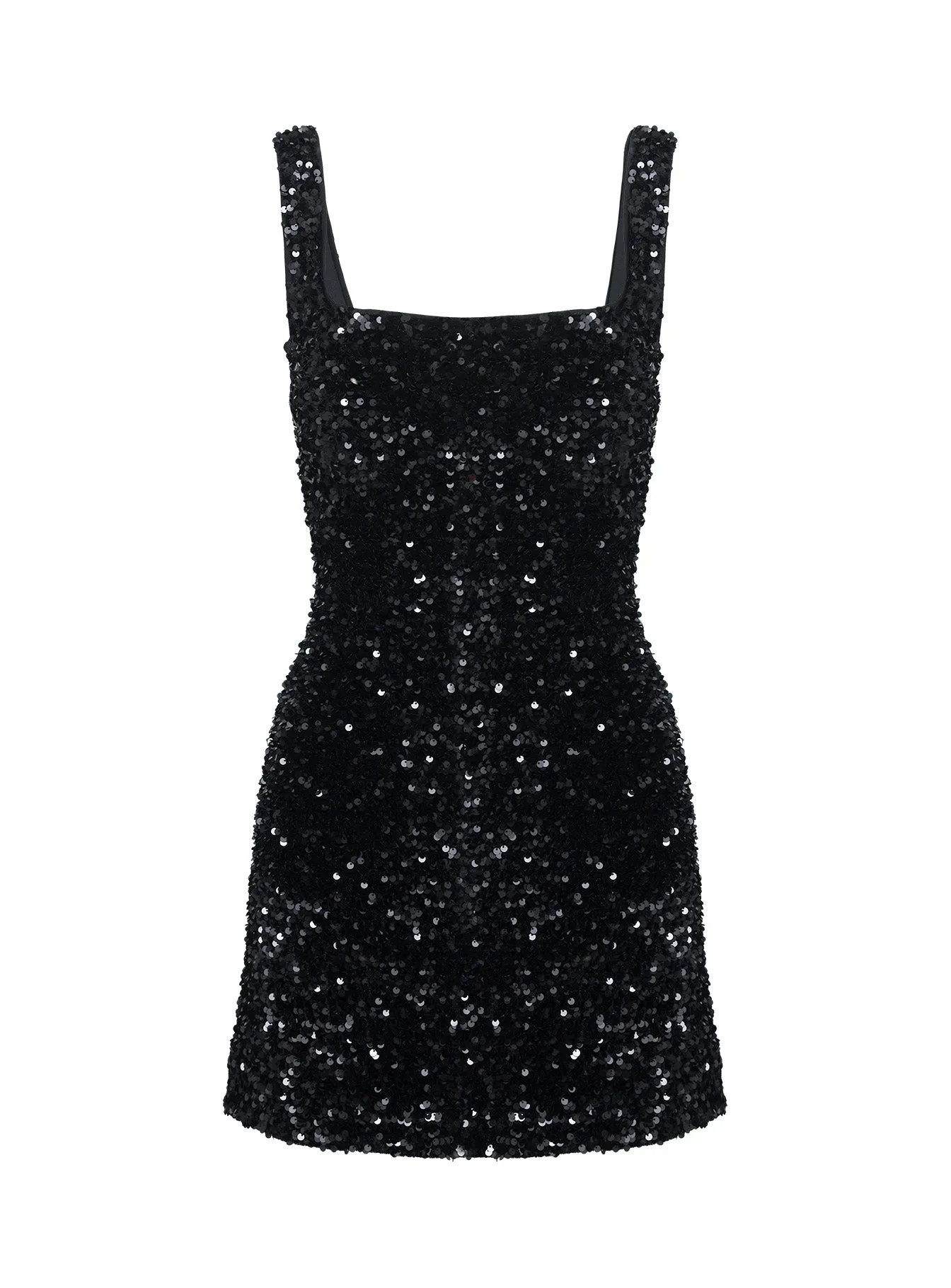 Miss Me Sequin Mini Dress Black sold by Princess Polly product image thumbnail 5