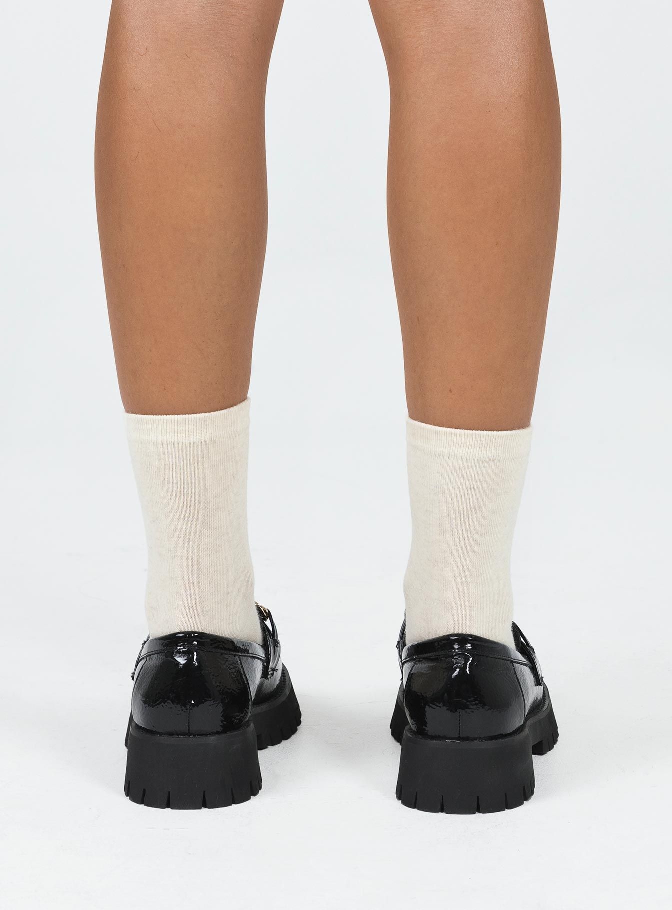 Lucille Loafer Patent Black sold by Princess Polly product image thumbnail 4